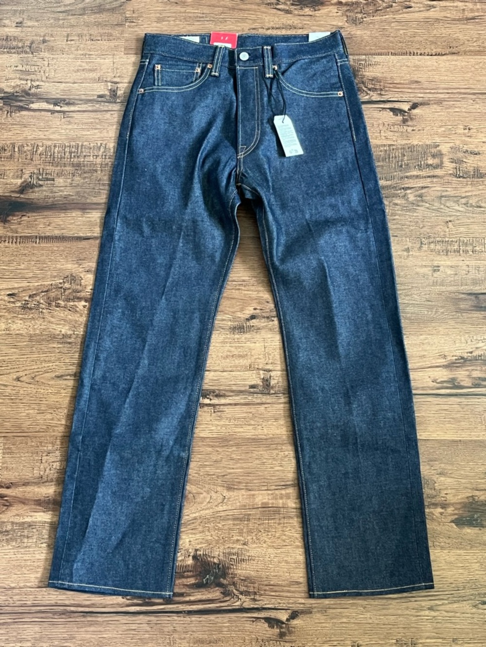Levi’s Premium 501 150th Anniversary Straight Leg Selvedge Jeans sz mens W28xL30